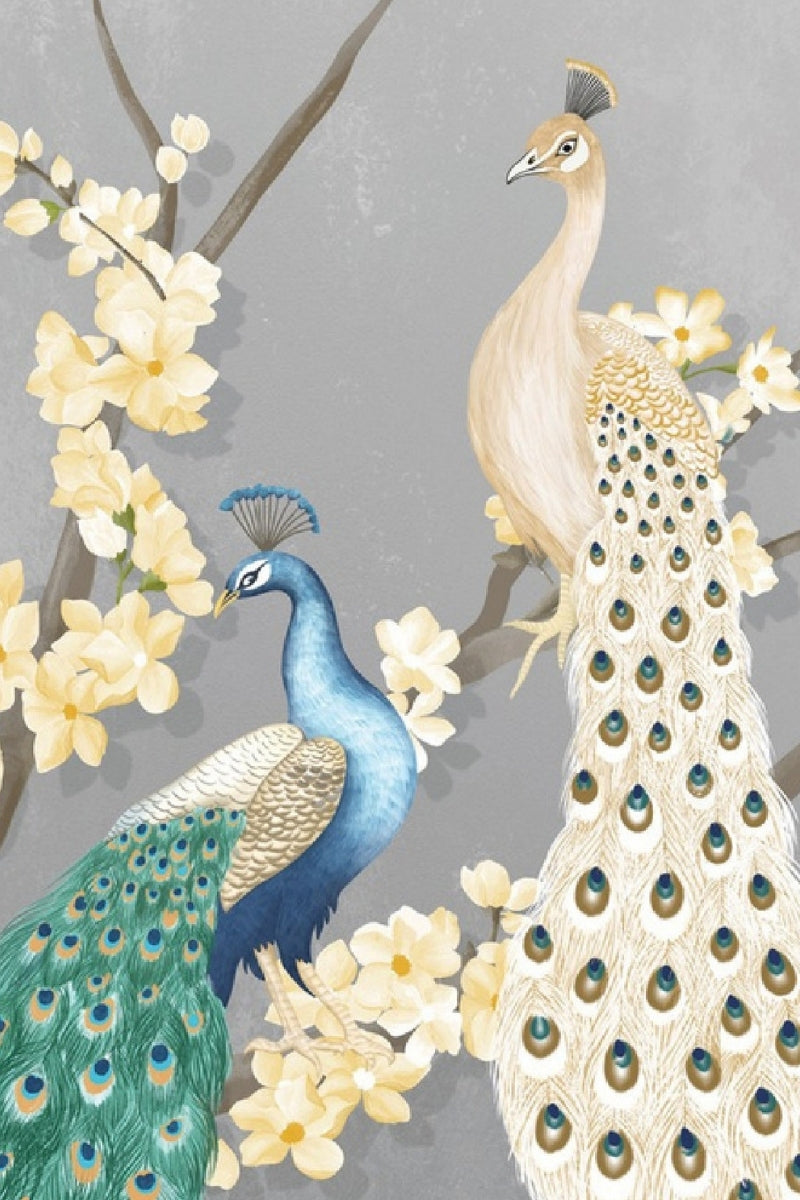 Mayura Printed Fabric Wallpaper