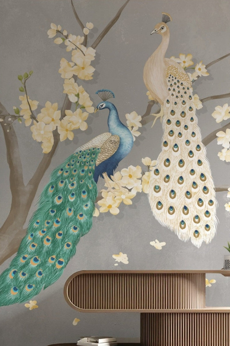 Mayura Printed Fabric Wallpaper