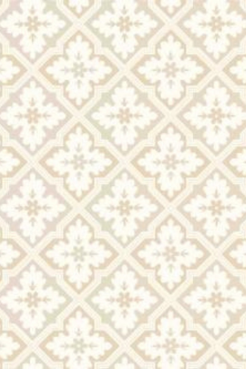 Ivory Diamond Weave Wallpaper