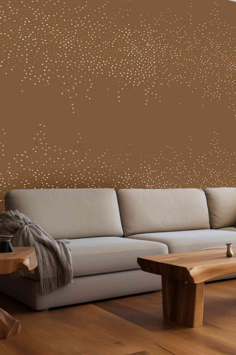 Glitter Rhinestone Fabric Wallcovering