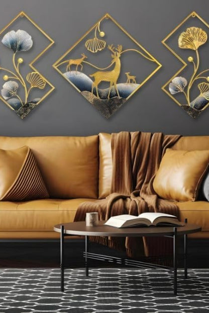 Whispers Of Wild High-Quality Canvas Multicolor Wall Art
