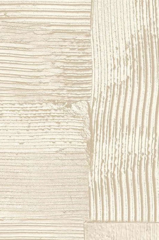 Ivory Timber Grid Wallpaper