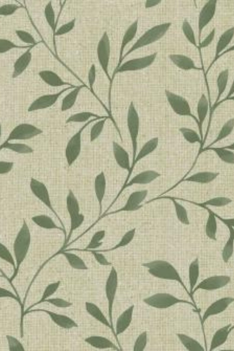 Sage Meadow Sprigs Wallpaper