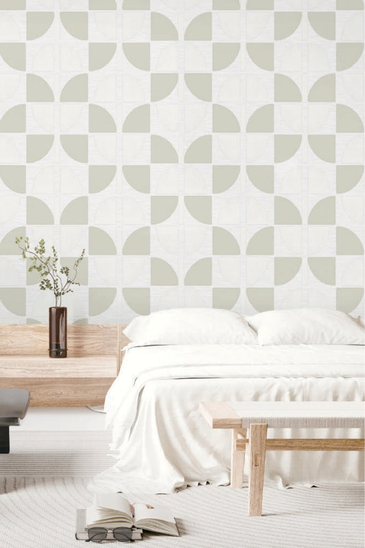 Modern Quadranted Wallpaper