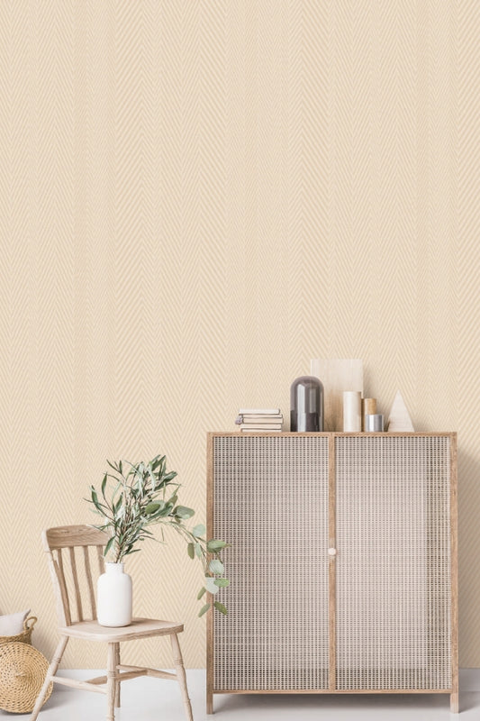 Herringbone Stripe Wallpaper