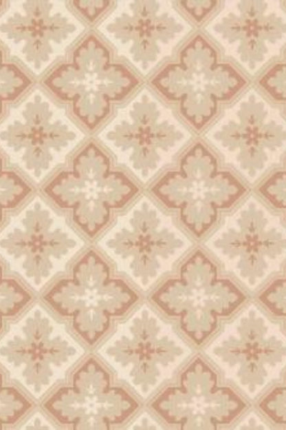 Ivory Diamond Weave Wallpaper