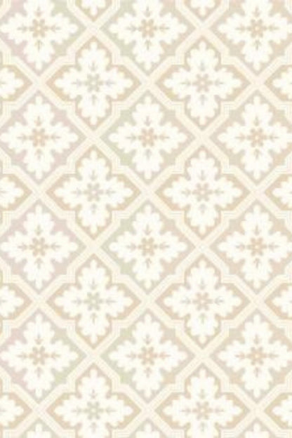 Ivory Diamond Weave Wallpaper