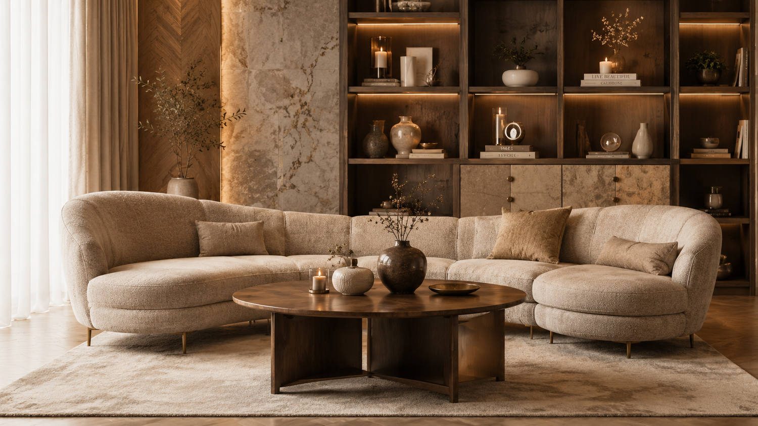 Custom Furniture for Luxurious modern living rooms