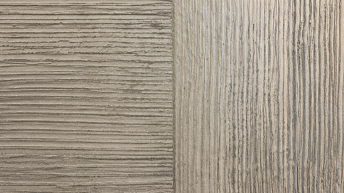 Ivory Timber Grid Wallpaper