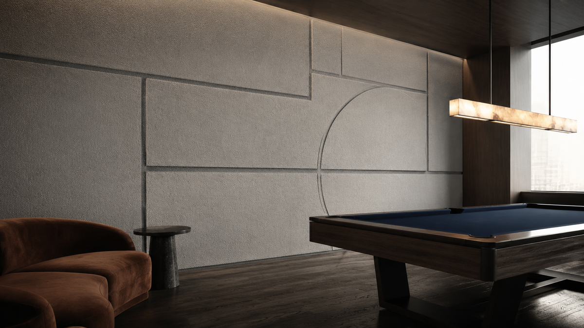 Relief Geometry Wallpaper