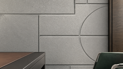Relief Geometry Wallpaper