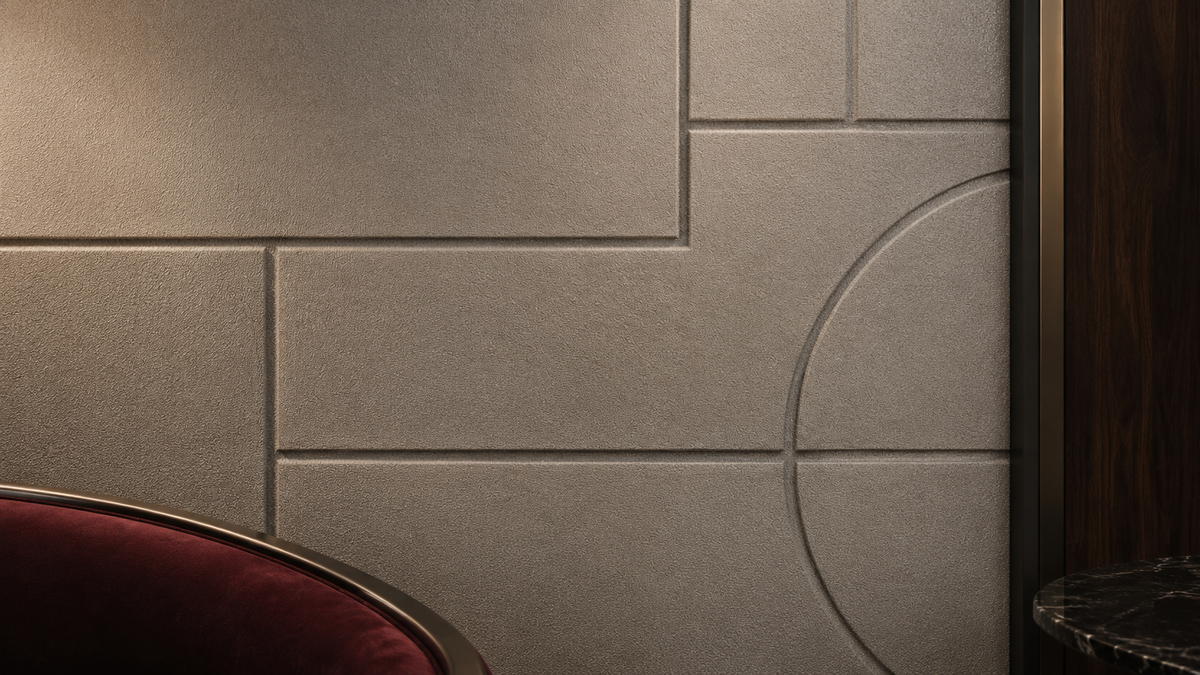 Relief Geometry Wallpaper