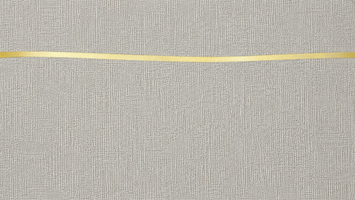 Golden Frame Linen Wallpaper