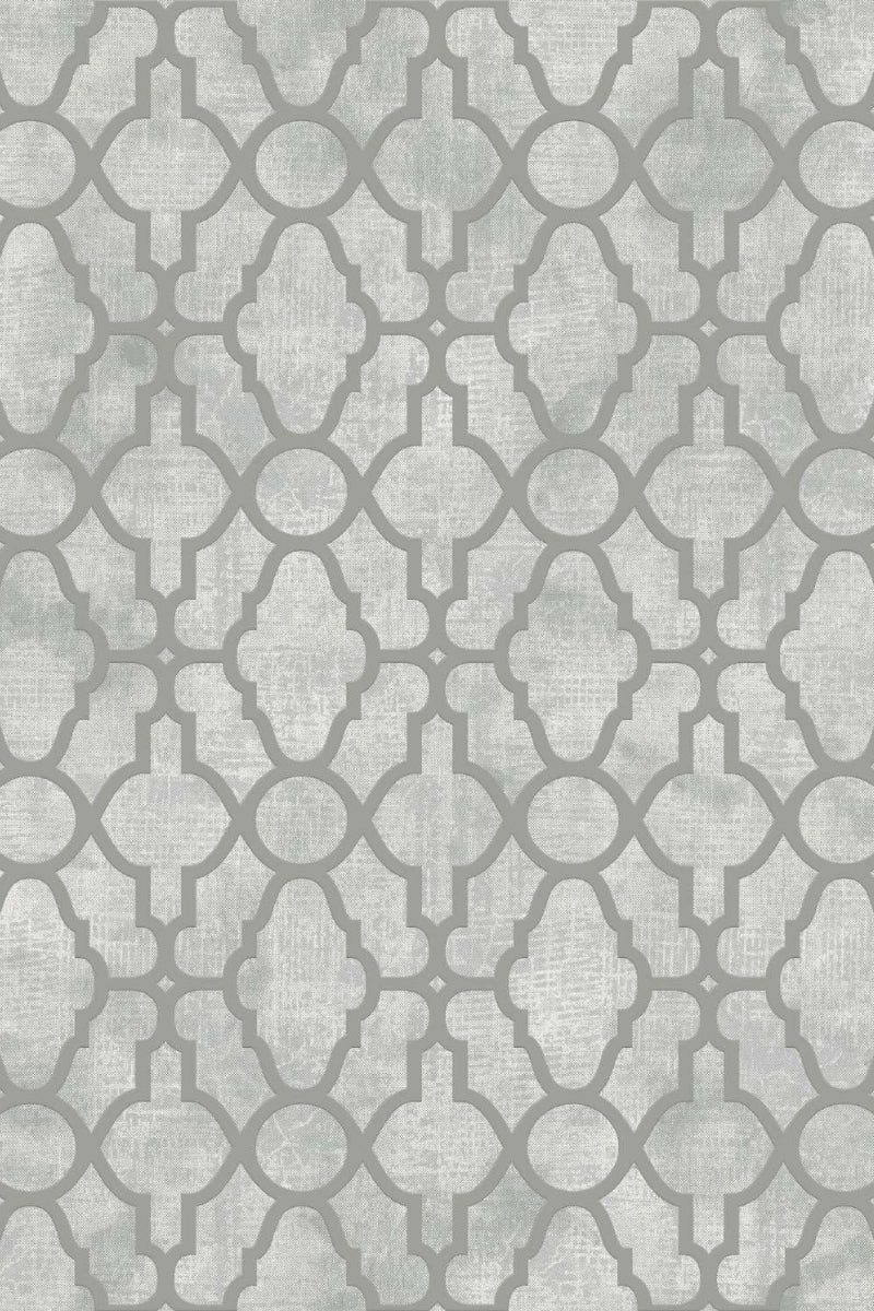 Midnight Lattice Luxe Wallpaper