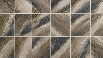Brush Mosaic Wallpaper