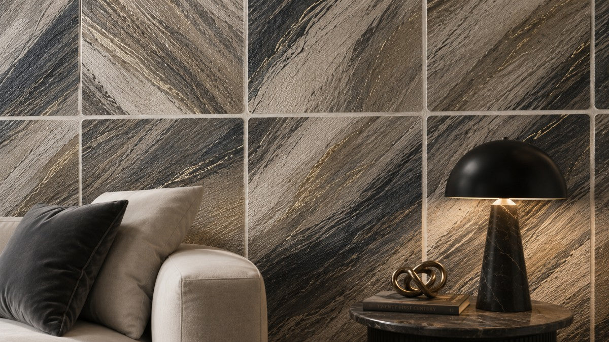 Brush Mosaic Wallpaper