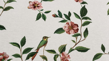 Hummingbird Garden Wallpaper