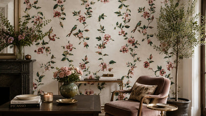 Hummingbird Garden Wallpaper