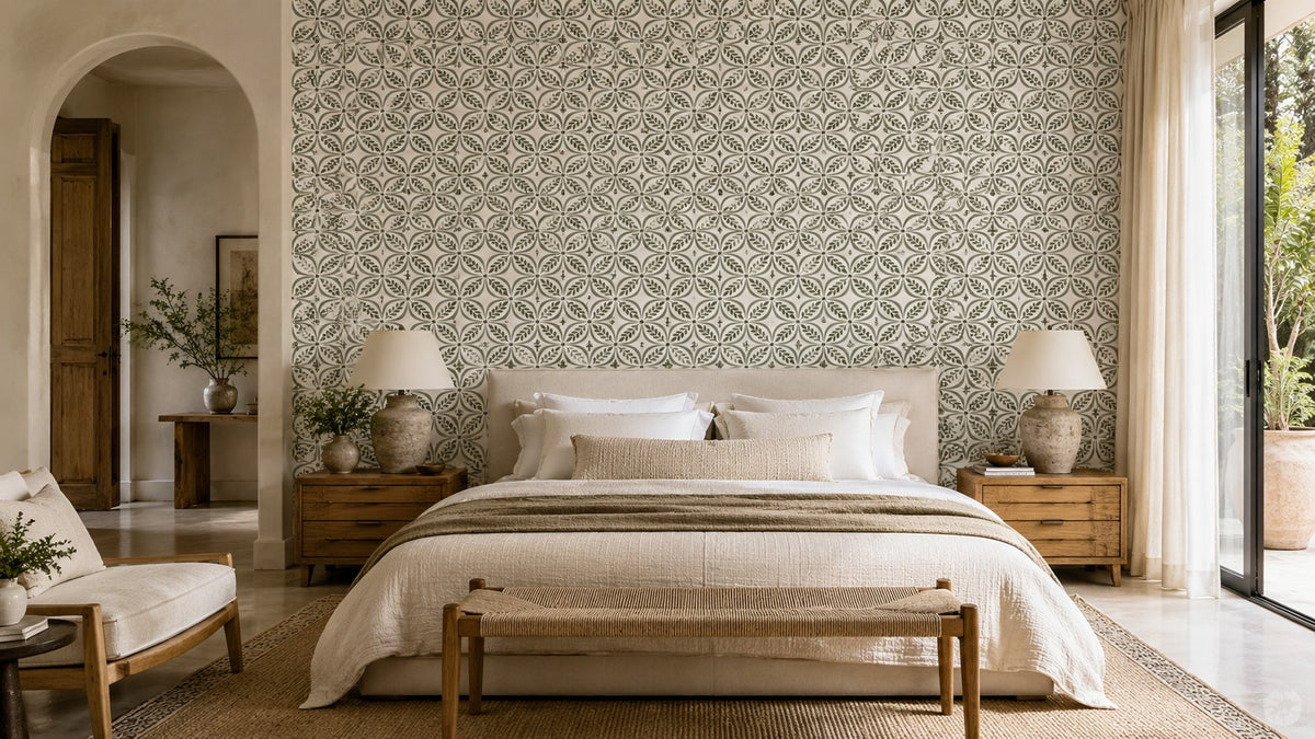 Boho Fern Wallpaper