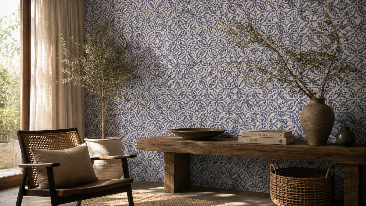 Boho Fern Wallpaper