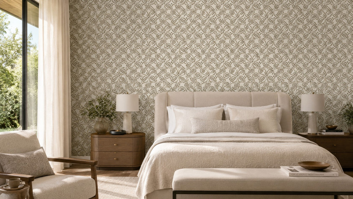 Boho Fern Wallpaper
