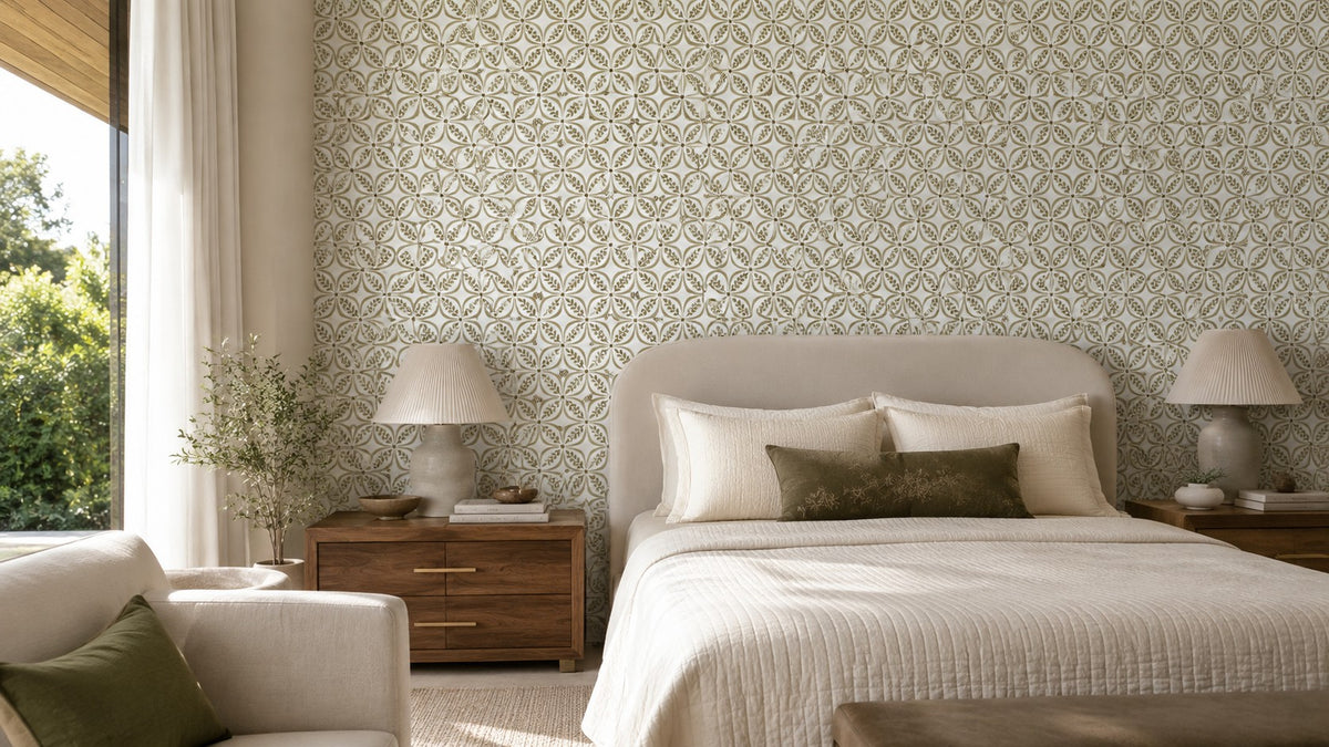 Boho Fern Wallpaper