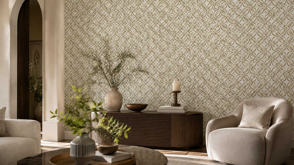 Boho Fern Wallpaper