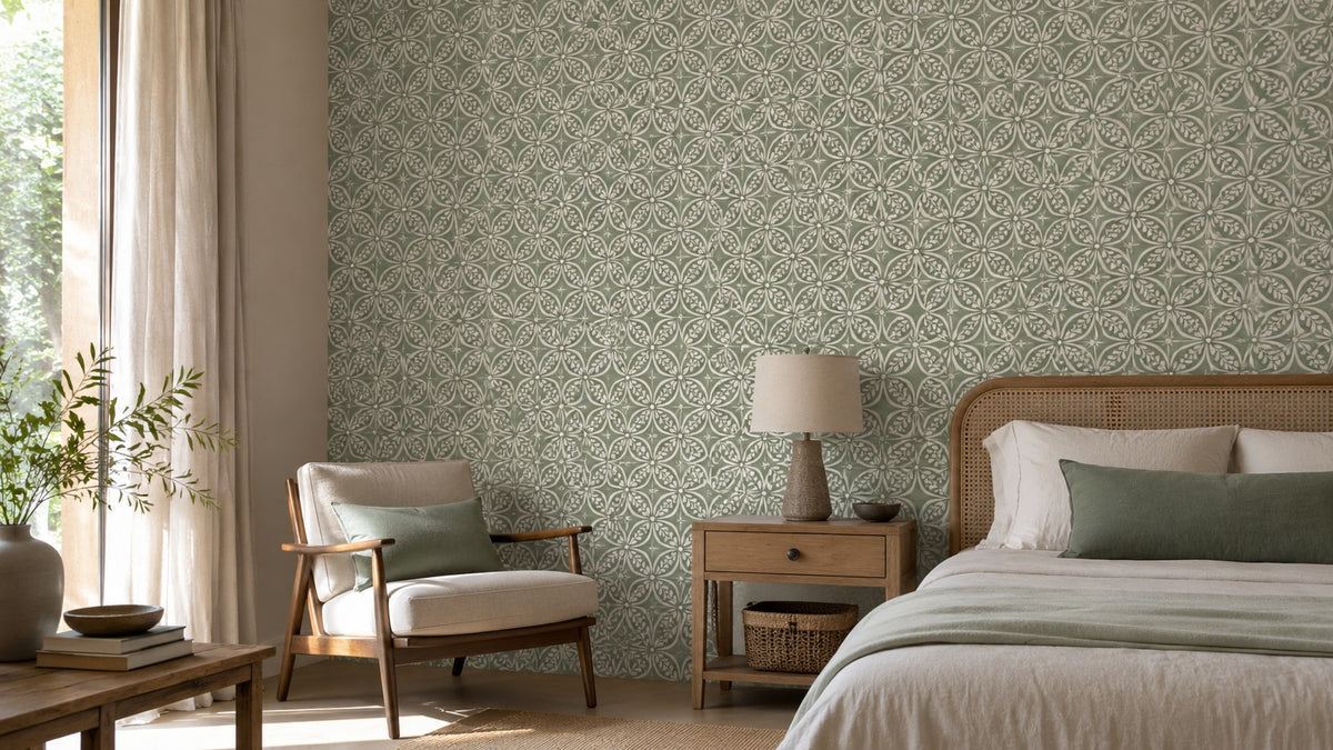 Boho Fern Wallpaper