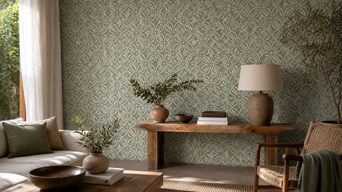 Boho Fern Wallpaper