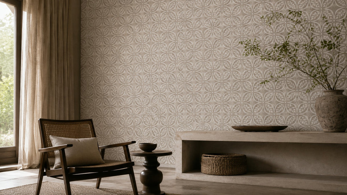 Boho Fern Wallpaper