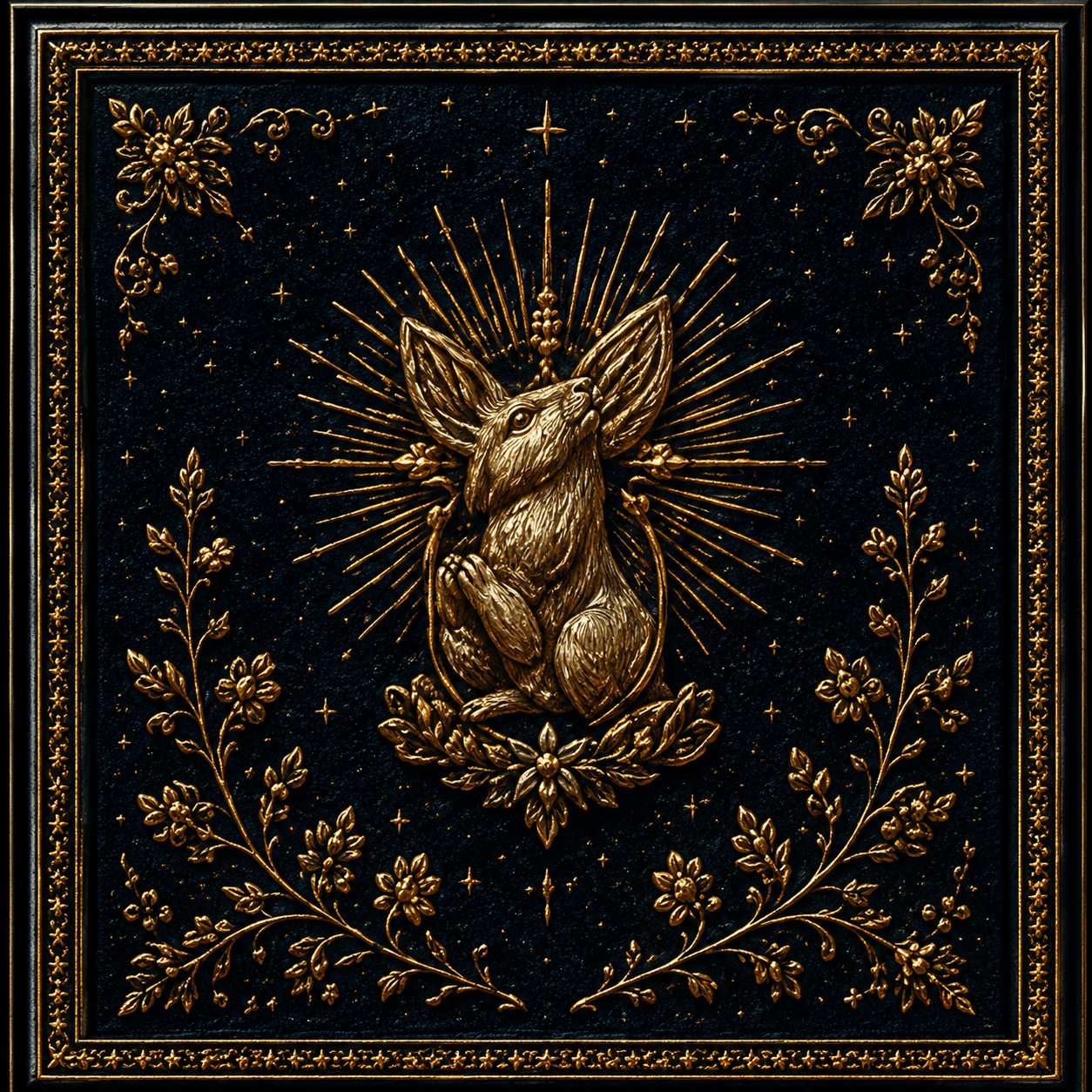 Cherub Angel in Prayer Framed Wall Art