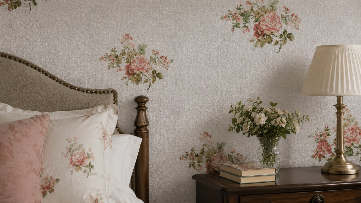 Petite Rose Bouquet Wallpaper