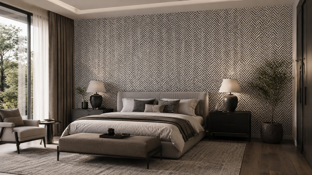 Herringbone Wallpaper