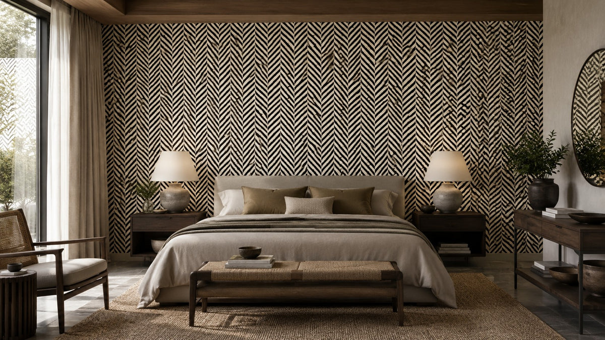 Herringbone Wallpaper