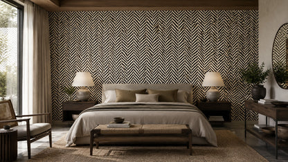 Herringbone Wallpaper