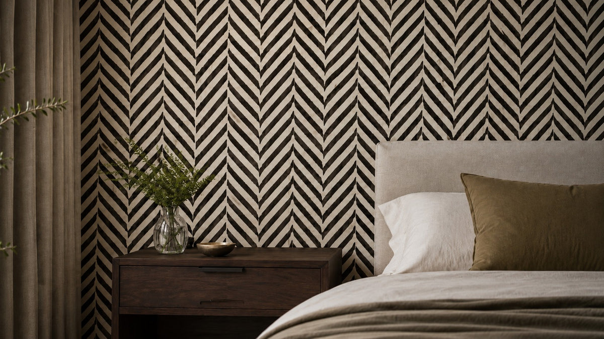 Herringbone Wallpaper