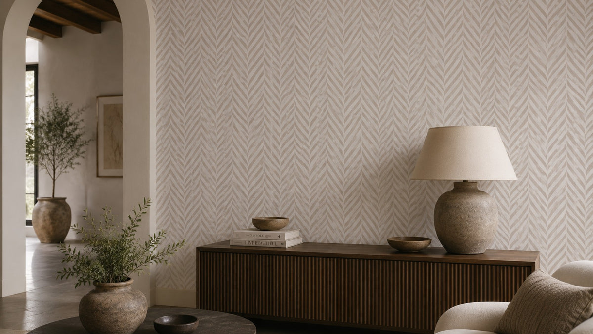 Herringbone Wallpaper