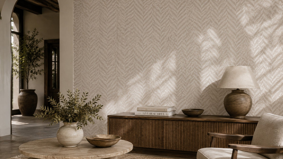 Herringbone Wallpaper
