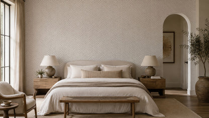 Herringbone Wallpaper