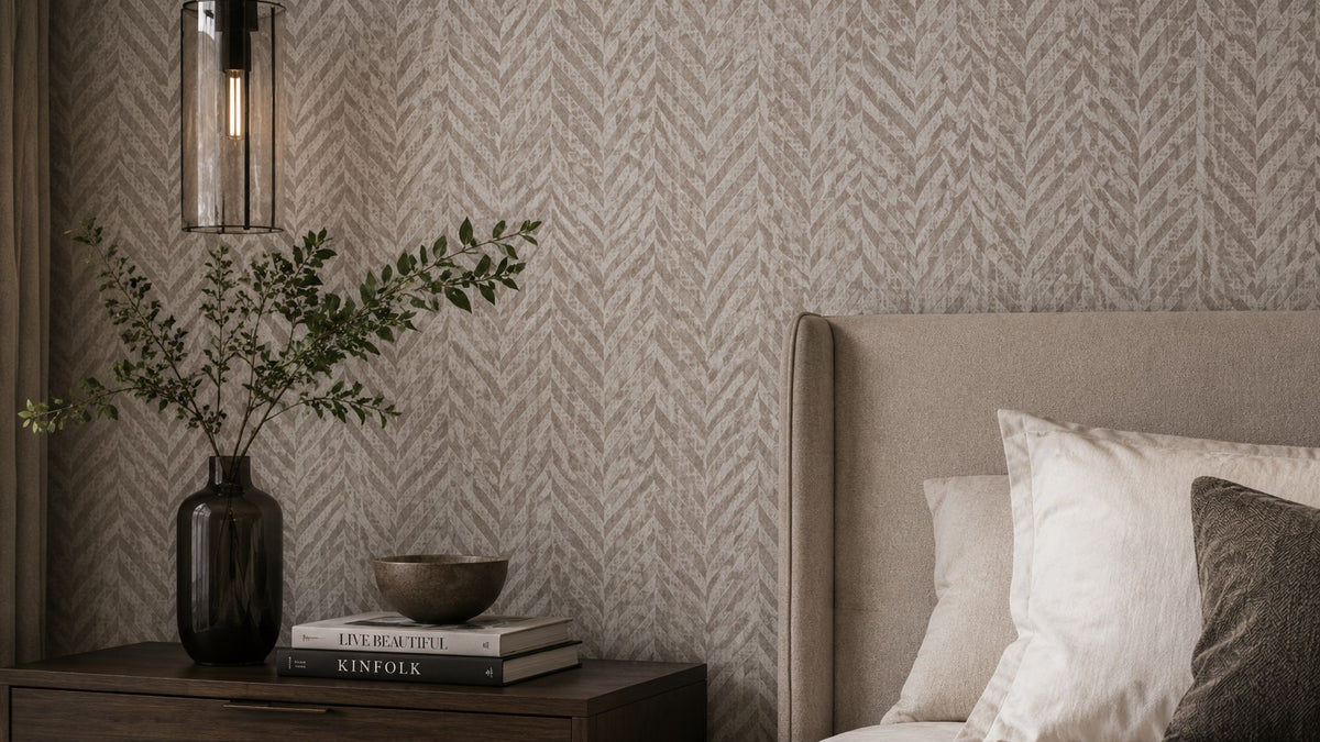 Herringbone Wallpaper