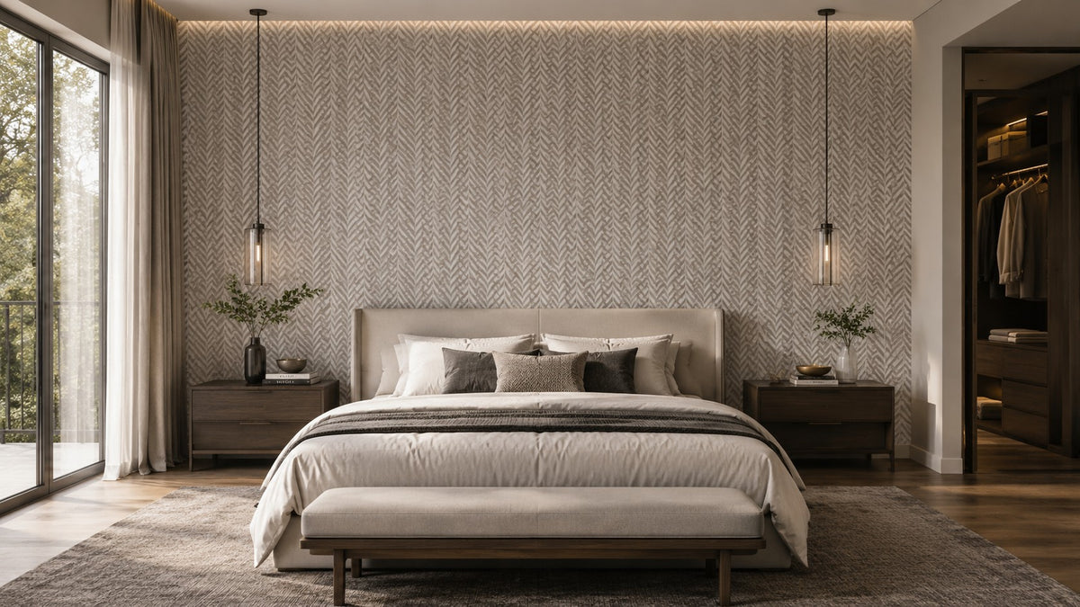 Herringbone Wallpaper