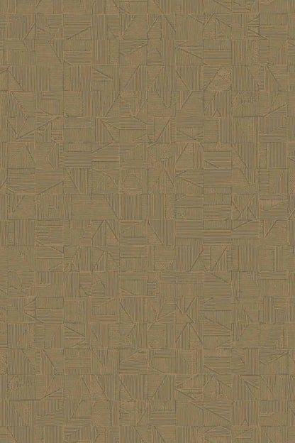 Golden Terra Weave Wallpaper