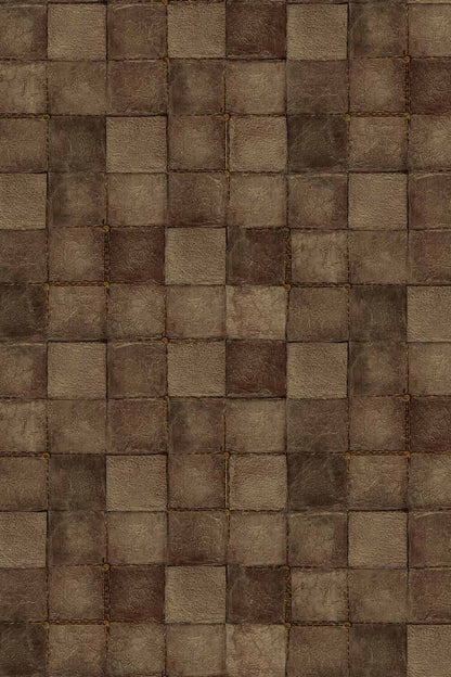 Urban Stone Grid Wallpaper