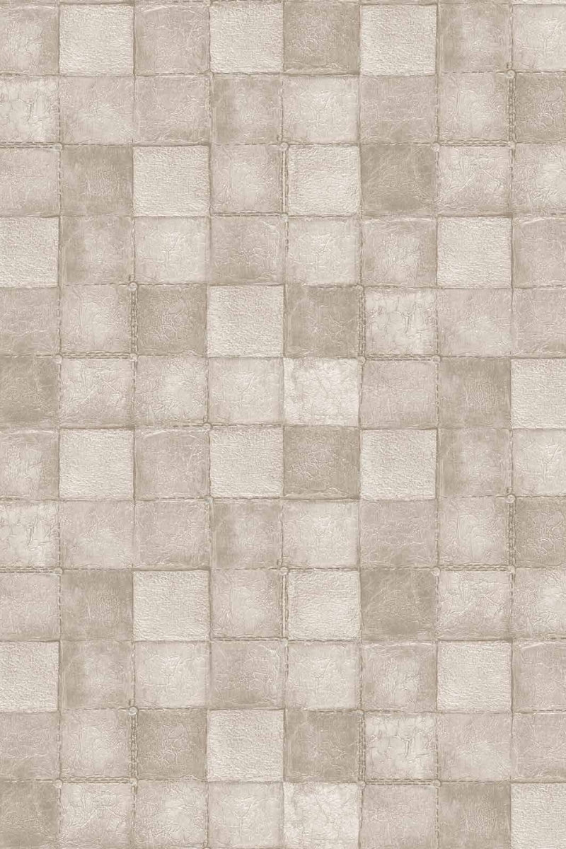 Urban Stone Grid Wallpaper