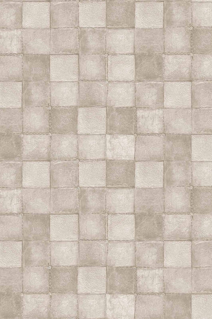 Urban Stone Grid Wallpaper