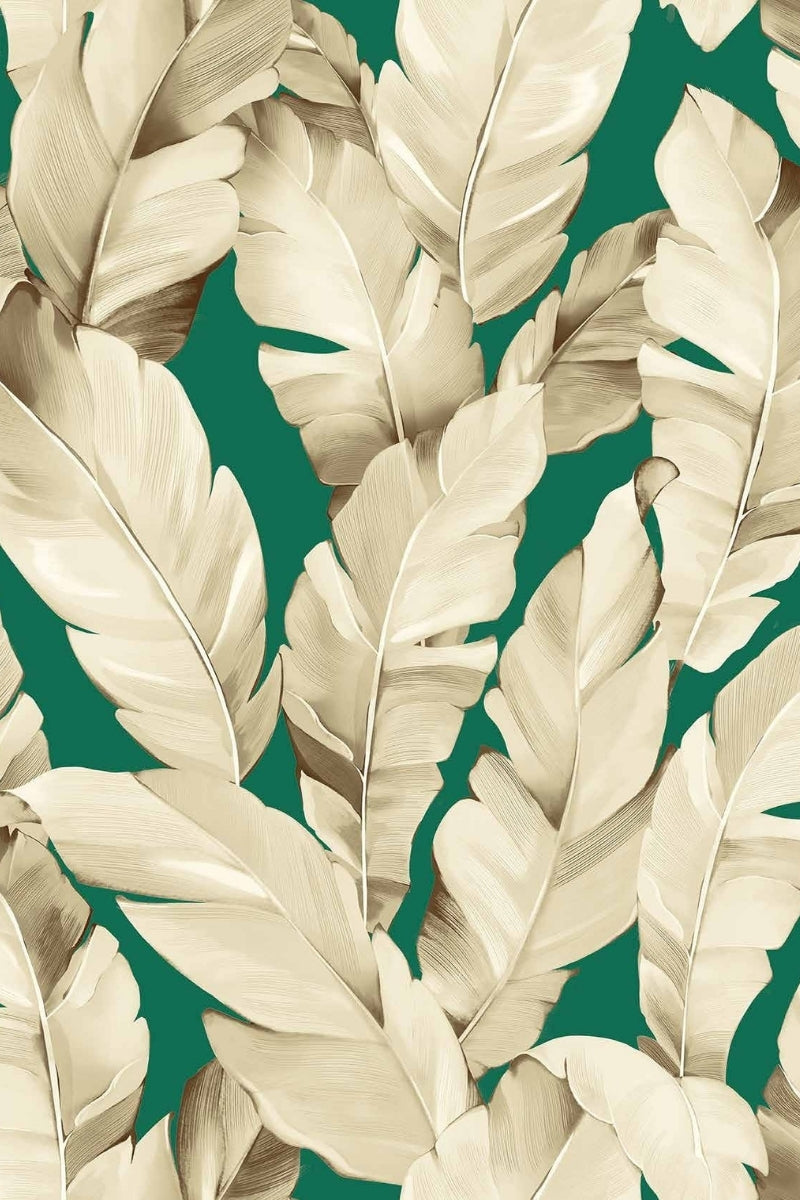 Mint Tropica Wallpaper
