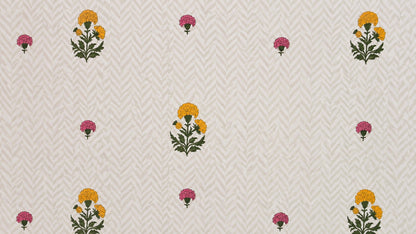 Petite Blossom Trellis Wallpaper