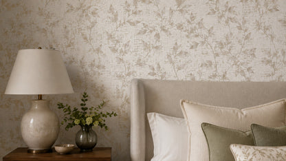 Sage Meadow Sprigs Wallpaper