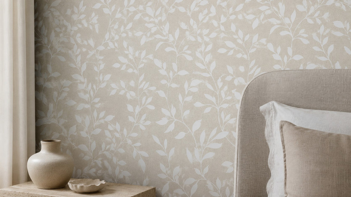 Sage Meadow Sprigs Wallpaper