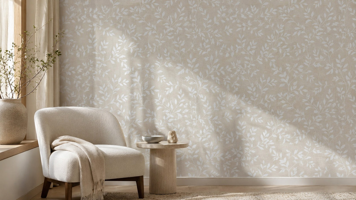 Sage Meadow Sprigs Wallpaper